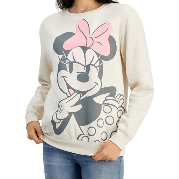 Disney Tops - DISNEY
Juniors' Minnie Mouse Graphic Sweatshirt